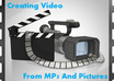 create a video from your MP3 and JPEG pictures