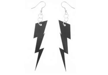 make and send you a pair of earrings made from a vinyl record big1