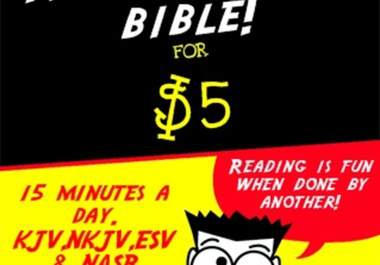 read the bible to you up to 15 minutes a day big1