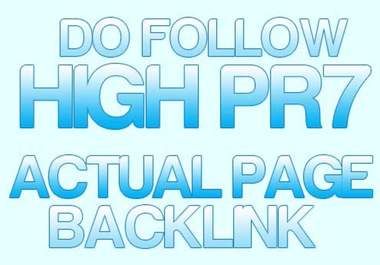 point you to highPR7 Actual Page Backlinks page big1