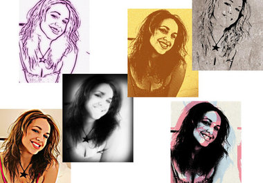 create 3 totally different and unique looking profile pictures for your Facebook or MySpace profile big1