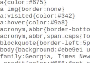 compress your CSS code to make your site faster big1