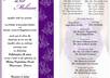 make you a simple 2 page simple wedding invitation