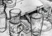 charcoal sketch anything you want for Christmas gift and cheer