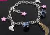 send you this new, handmade Murano Glass Charm Link Chain Ankle Bracelet which includes free shipping