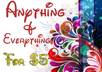 design anything and everything just small1
