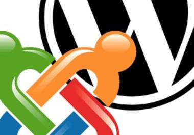 install Joomla or Wordpress big1