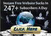 show you How to get a List building site which gets 247 new subscribers added to your list everyday small1