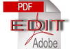 edit/convert files to PDF files