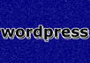 setup or install your wordpress site or blog small1
