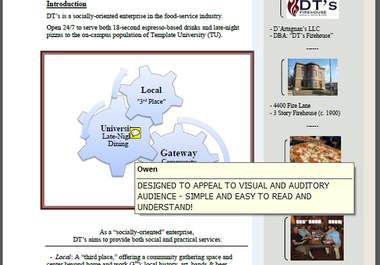 send you a “ONE Sheet” project/ organization summary template big1