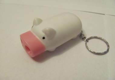 make you smile when you get this Mini Pig 2 LEDs Flashlight with FREE shipping Worldwide Only big1