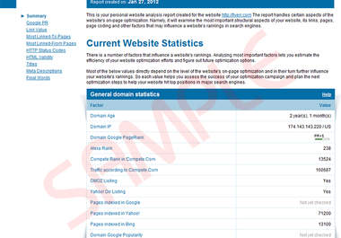provide a onpage website SEO analysis big1