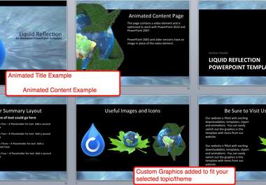 build a custom energy or environment related animated powerpoint template big1
