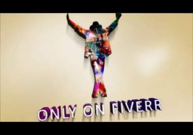 create and give a professional 3d logo intro video with your text or image big1