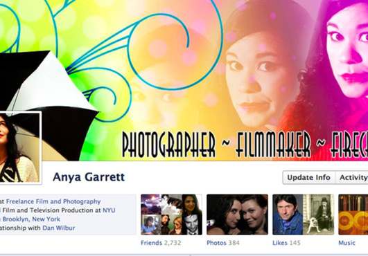 create a profile photo that meshes with a cover photo design for timeline big1