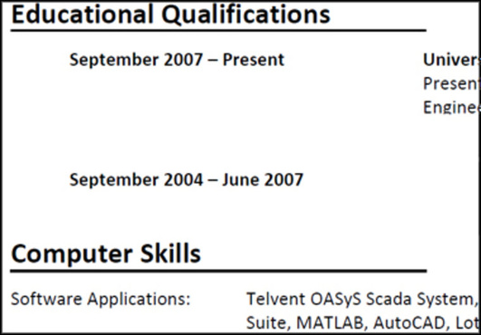 turn your boring resume into a modern and professional one big1