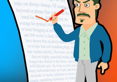 proofread any document of up to 50 pages, ensuring perfect spelling and grammar big1