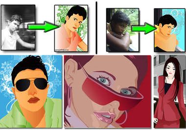 illustrate your picture as a cartoon style just big1