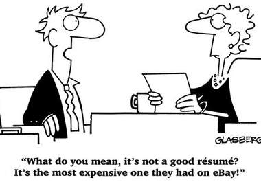 rewrite your cv and make it look and sound better big1