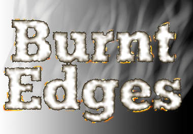 turn your text or logo into smoldering paper big1