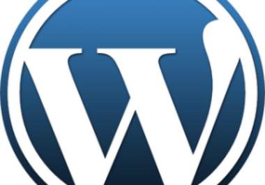 setup wordpress,theme, and plugins for your website big1
