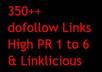 create 350+ dofollow High PR 1 to 5 verified Authority Backlinks To Your Site and Index with Linklicious