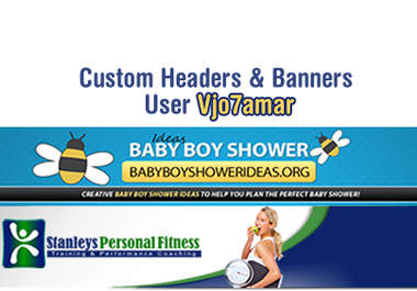 design a COOL banner or header for your website, blog,  facebook page, timeline or whatever you need big1