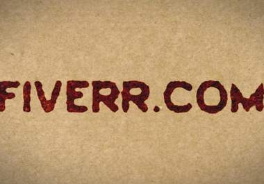 make a video with bloody text big1