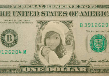 make a dollar bill with your photo in it big1
