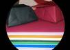 hand make 10 star origami boxes using cardstock using the colors of your choice