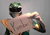 get the Green Power Ranger to say your personal message, birthday, congrats, or anything else, on video