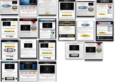 send you a FIVERR exclusive 20 Templates includes Sales pages,Squeeze pages, thank you pages, upsell pages and Video pages big1