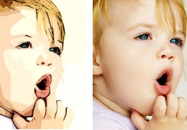 apply special effects and create 2 Cool Cartoon of your 2 images just big1