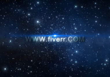 make you this PROMOTIONAL space lights video trailer for your social network website big1