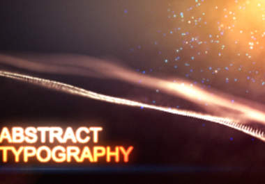 edit this ABSTRACT Typography showcasing your messages big1