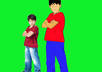 draw a cute vector art for you from your photo, 24 hours express delivery just