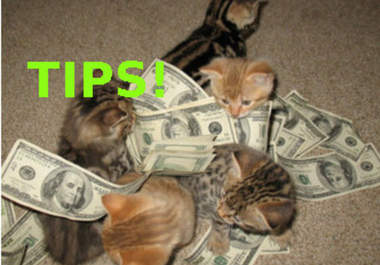 happily and GRACIOUSLY accept a tip for a job well done big1