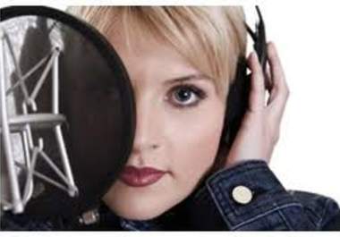 record a voiceover in a sweet voice big1