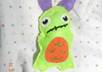 send you a handmade felt embroidered monster