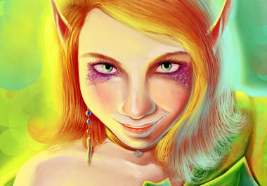 create a speedpainting of you big1