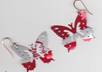 send you 1 pair Coke Can butterfly earrings