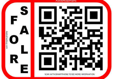 send you a printable QR For Sale Sign big1