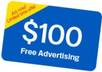give 1 x100 USD Google AdWords Worldwide Voucher Coupons