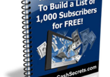 personally teach you to build a list of 1000 subscribers big1