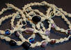 send you 1 random hemp bracelet with glass beads handmade by me in the USA small1