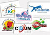 create 3 different cool logos for your website small1