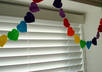 send three feet of handmade felt garland to any address