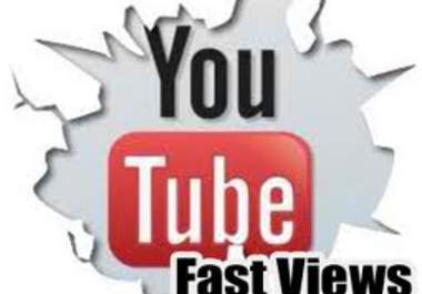get you 250 genuine you tube views from 250 different users also 50 likes and 50 nice comments big1