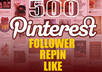make you Famous on Pinterest and get you 500+ FOLLOWERS and Promote your Pins